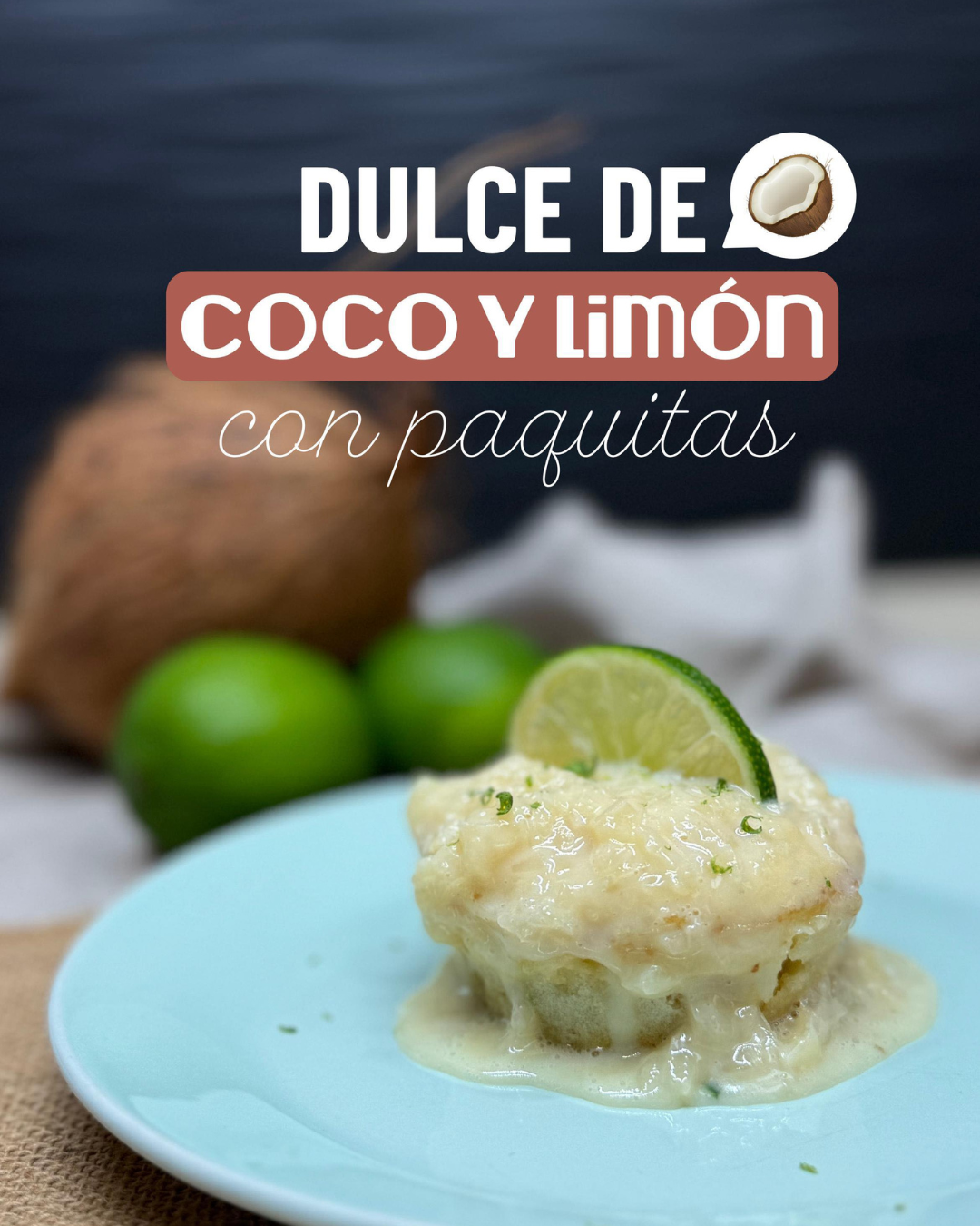 Dulce de coco y limón