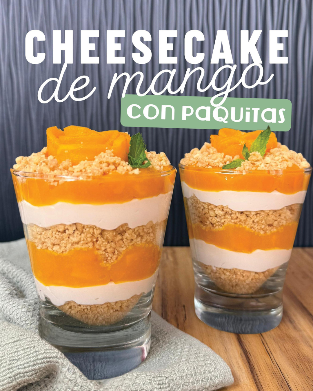 Cheesecake de Mango